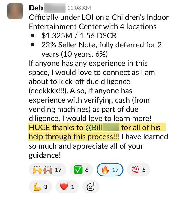 Deb testimonial Deb testimonial